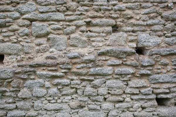 Modèle de surface de mur en pierre véritable conception de style de couleur grise — Photo