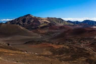 Volkanik krater Haleakala Milli Park Maui, Hawaii Adası.