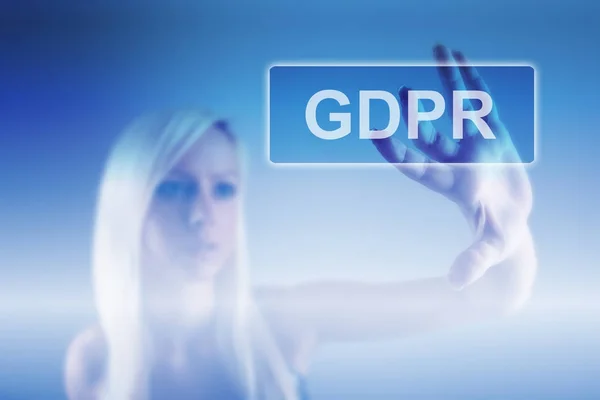 Concepto de GRPR - Reglamento general de protección de datos — Foto de Stock