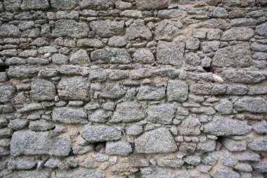 Gerçek taş duvar yüzey desen gri renk stil tasarım