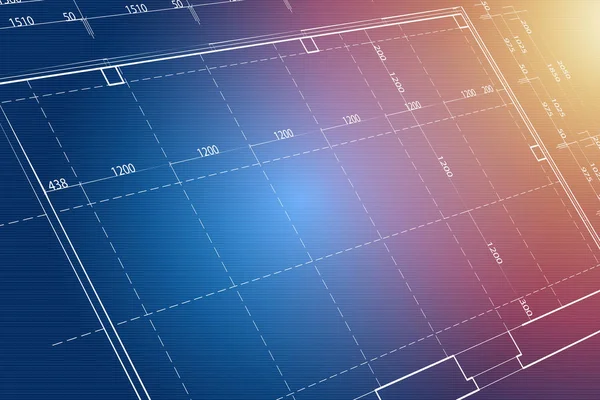 Blueprint background — Stock Photo, Image