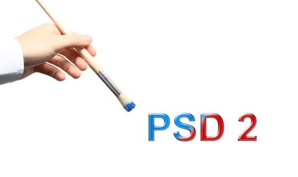 Concept van Psd2 - betaling dienstenrichtlijn — Stockfoto