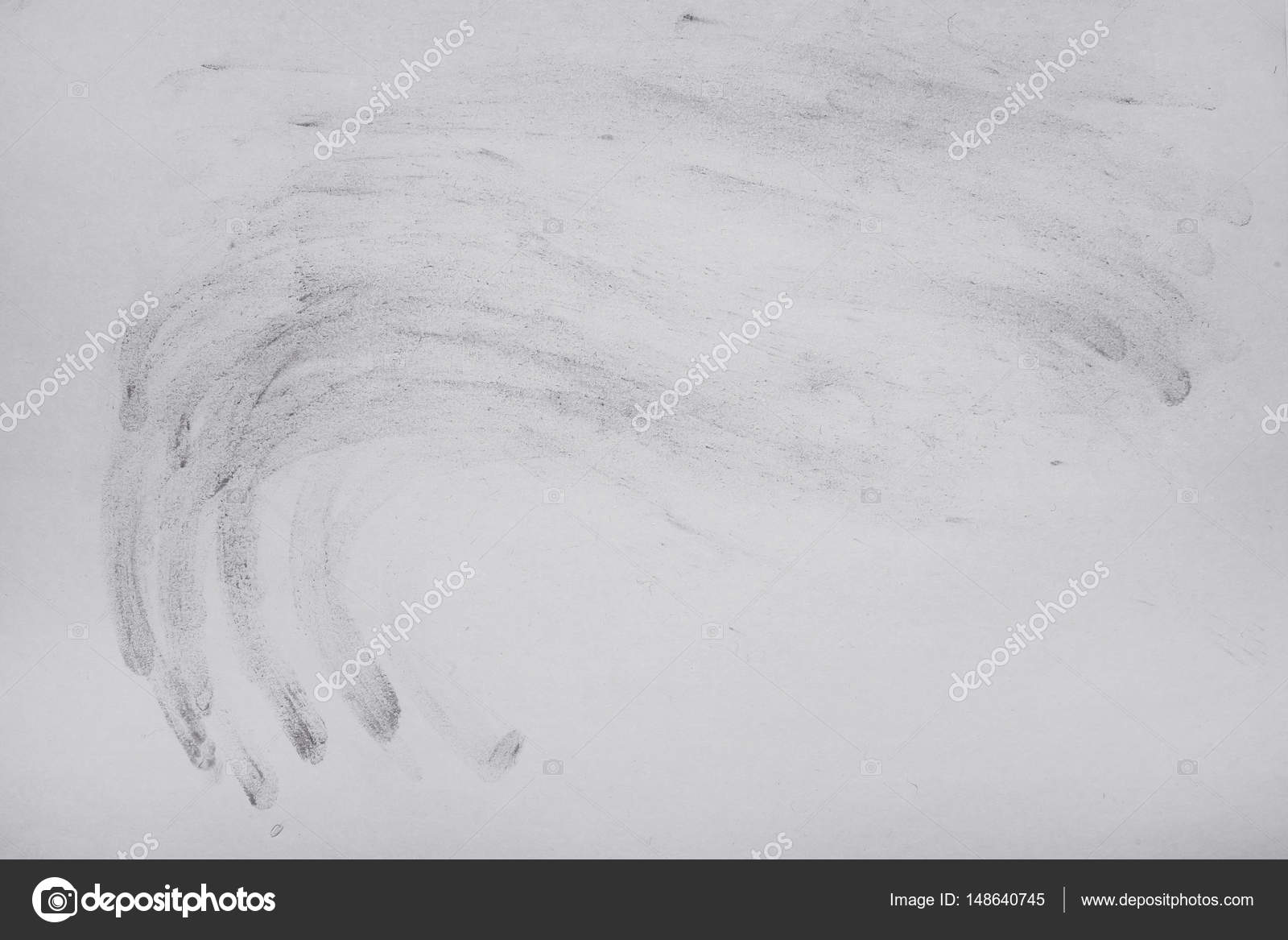 Disegno In Bianco E Nero Di Un Dito E Gesso Su Un Libro