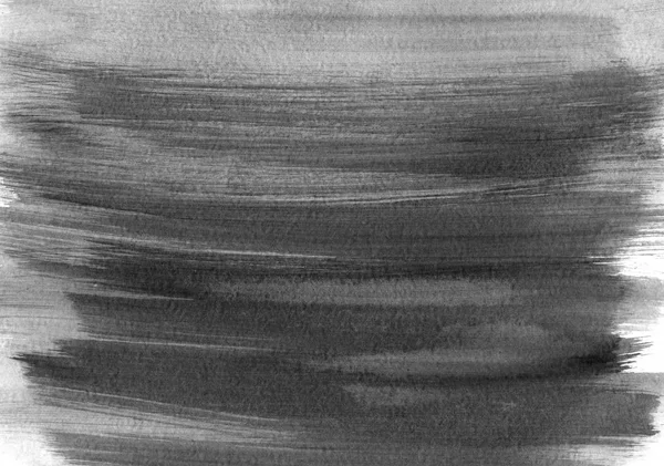 Marco de trazos de pincel de fondo de acuarela gris blanco y negro para texto y diseño moderno — Foto de Stock