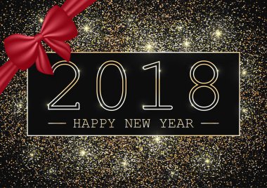 Mutlu Noeller ve mutlu yeni yıl tatil vektör çizim. Parlak kompozisyon ile parıldıyor. Eps10