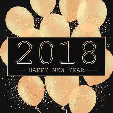 Mutlu Noeller ve mutlu yeni yıl tatil vektör çizim. Parlak kompozisyon ile parıldıyor. Eps10