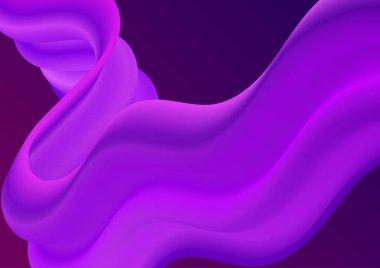 Renkli soyut sıvı ve sıvı kapak tasarımı. En az geometrik degradeler arka plan.