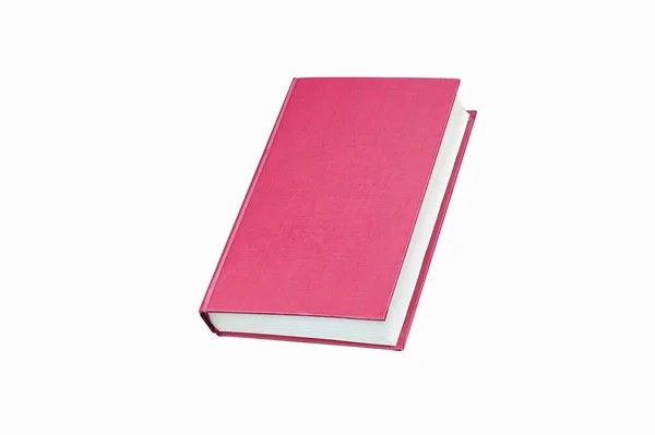 Side Red Book Isolated White Background — Stock Photo, Image