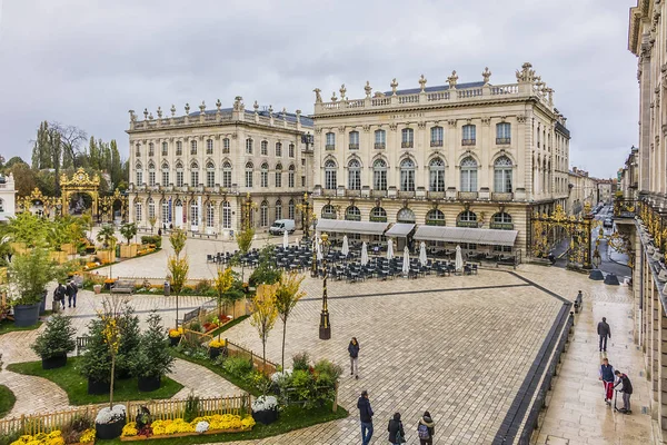 Nancy France October 2017 Place Stanislas Xviii Century Architecture One — Stock Photo, Image