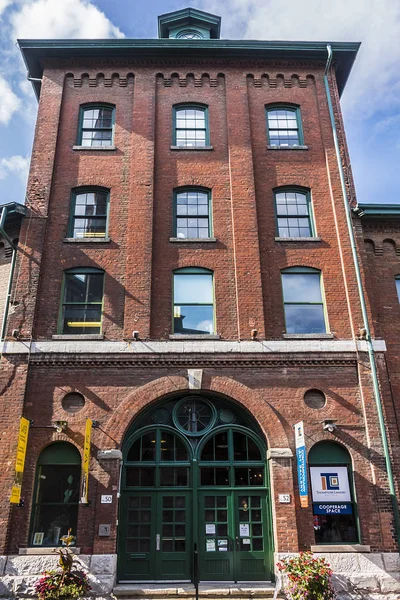 Toronto Canada August 2017 Distillery District Former Gooderham Worts Distillery — Stock Photo, Image