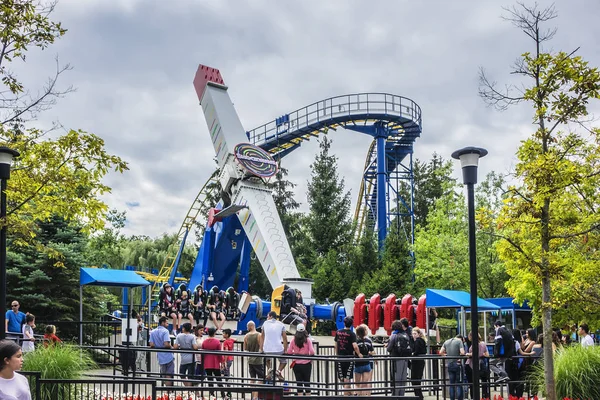 Vaughan Ontario Canada Augustus 2017 Canada Wonderland Geopend 1981 130 — Stockfoto