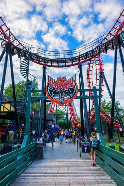 Vaughan Ontario Canada August 2017 Canada Wonderland Opened 1981 130 — Stock Photo, Image