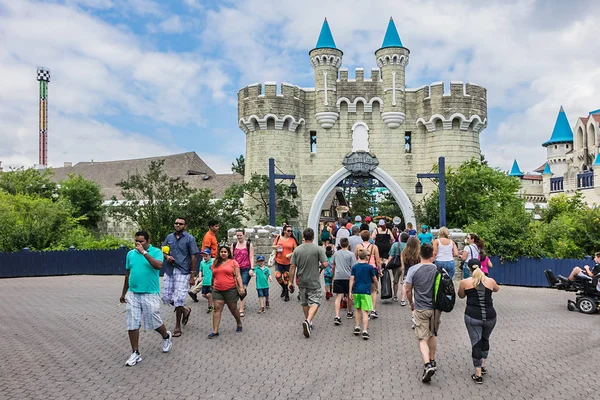 Vaughan Ontario Canada Augustus 2017 Canada Wonderland Geopend 1981 130 — Stockfoto