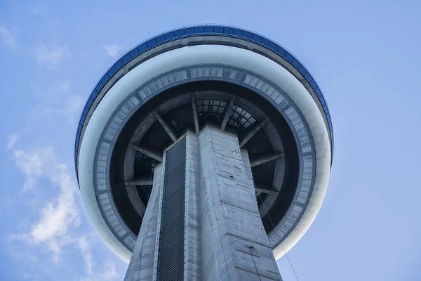 Toronto Kanada Sierpnia 2017 Widzenia Toronto Tower Kanadyjska Krajowe 553M — Zdjęcie stockowe