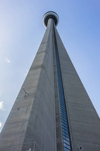 Toronto Canada Agosto 2017 Vista Toronto Tower Canadian National 553M — Fotografia de Stock