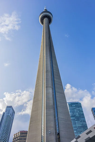 Toronto Kanada 2017 Augusztus Nézd Torontói Tower Kanadai Nemzeti 553M — Stock Fotó