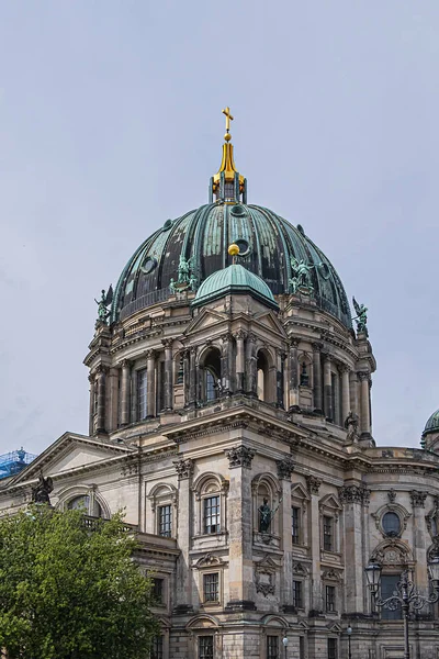 Architectural Details Berlin Cathedral Berliner Dom Famous Landmark Museum Island — Stock Photo, Image