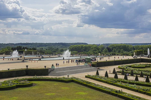 Версаль Франція Травня 2019 Красивий Вид Мальовничих Садів Версальському Палаці — стокове фото