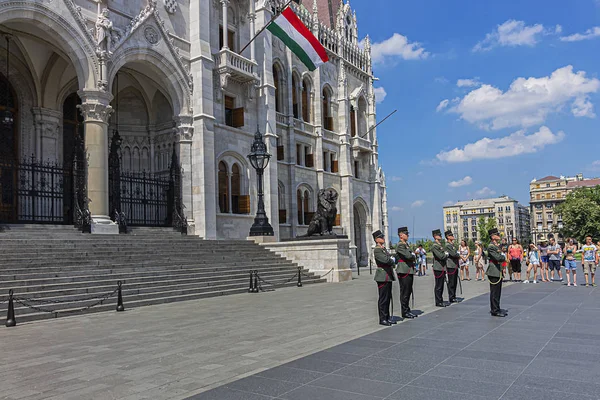 Budapeszt Węgry Sierpnia 2016 Piękny Widok Budapeszt Budapeszt Jedno Najpiękniejszych — Zdjęcie stockowe