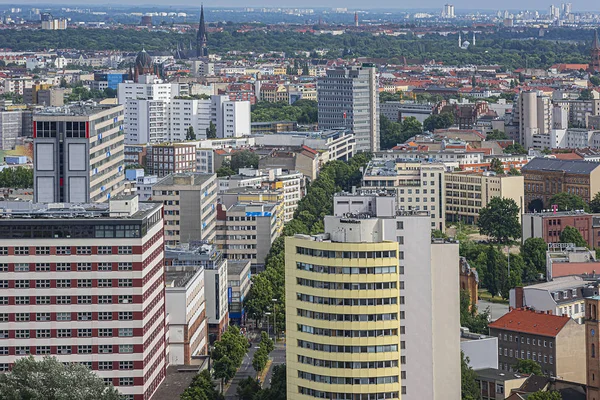 Βερολίνο Γερμανία Ιουνίου 2014 Αεροφωτογραφία Του Ορίζοντα Του Βερολίνου — Φωτογραφία Αρχείου