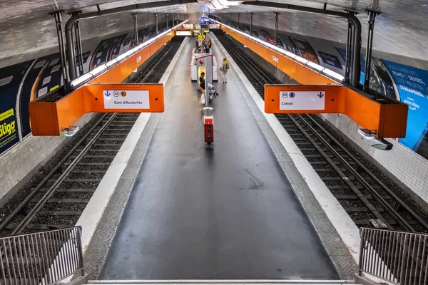 Párizs Franciaország Június 2018 Interior Motte Picquet Grenelle Station Paris — Stock Fotó