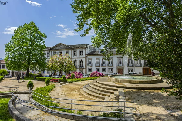 Guimaraes Portugal April19 2017 Magnificent Street Guimaraes Old Town Guimaraes — Stock Photo, Image