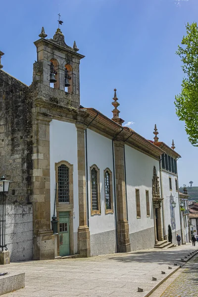 Guimaraes Portugal Abril 2017 Magnífica Calle Del Casco Antiguo Guimaraes —  Fotos de Stock