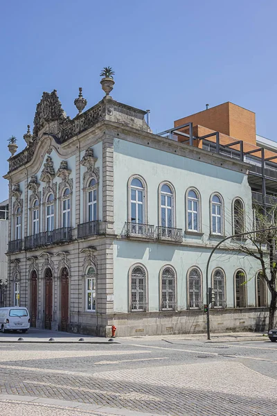 Braga Portugal April 2017 Strassenansicht Historischen Zentrum Von Braga Braga — Stockfoto