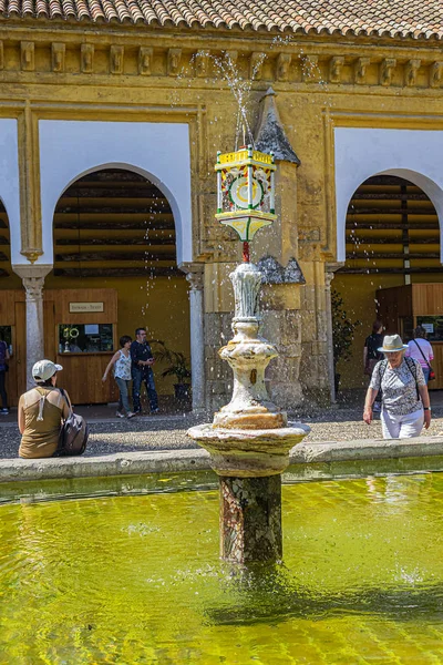 Cordoba Espanha Junho 2018 Pátio Famosa Mesquita Catedral Córdoba Mezquita — Fotografia de Stock