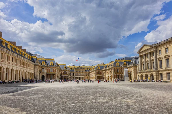 Versailles França Maio 2019 Fragmentos Arquitetônicos Chateau Versailles Palácio Versalhes — Fotografia de Stock