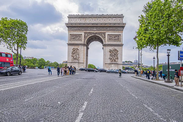 Paris França Maio 2019 Arco Triunfal Etoile Arco Triunfo Etoile — Fotografia de Stock