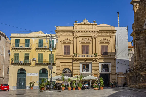 Palermo Sicilya Talya Eylül 2018 Tarihi Eski Şehir Deki Palermo — Stok fotoğraf