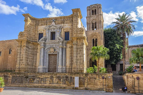 Palermo Szicília Olaszország 2018 Szeptember Palermo Városkép Történelmi Óvárosban — Stock Fotó