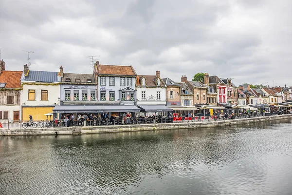 Amiens Francia Maggio 2019 Quartiere Più Trendy Alla Moda Amiens — Foto Stock