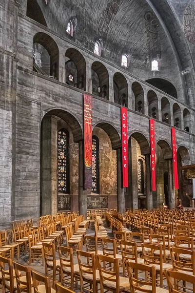 Париж Франция Мая 2019 Года Интерьер Церкви Святого Эсфора Eglise — стоковое фото