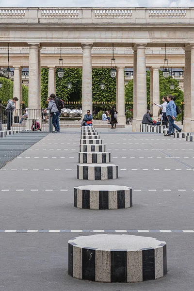 Párizs Franciaország 2019 Május Cour Honneur Palais Royal Palais Cardinal — Stock Fotó