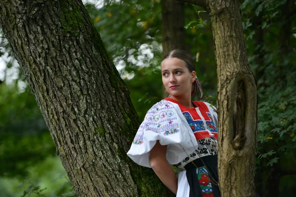 Slovakça folklor. Slovakça folklor kız.