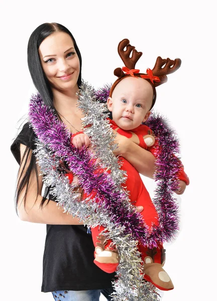 Santa baby Christmas time — Stock Photo, Image