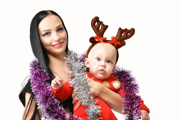 Santa baby karácsony — Stock Fotó