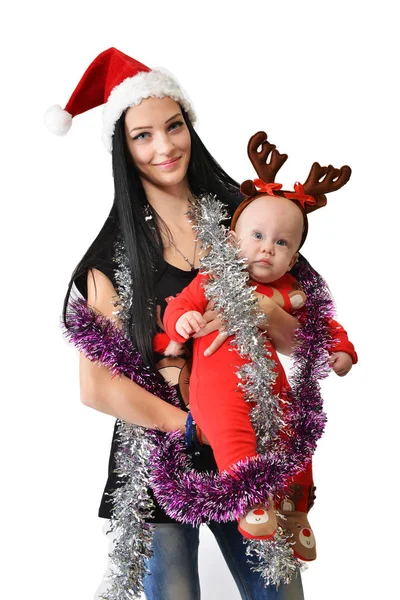 Santa baby Christmas time — Stock Photo, Image