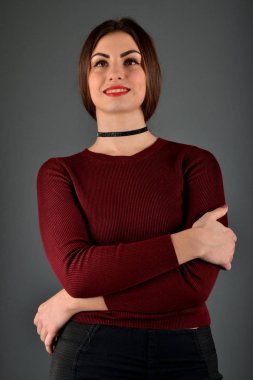 esmer kız portre