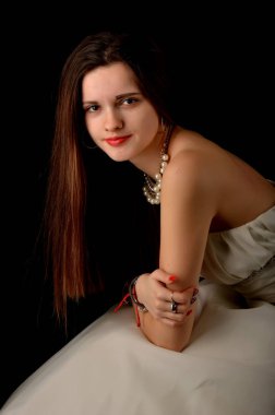 güzel gelin portresi