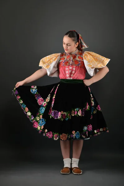 Szlovák folklór táncos — Stock Fotó