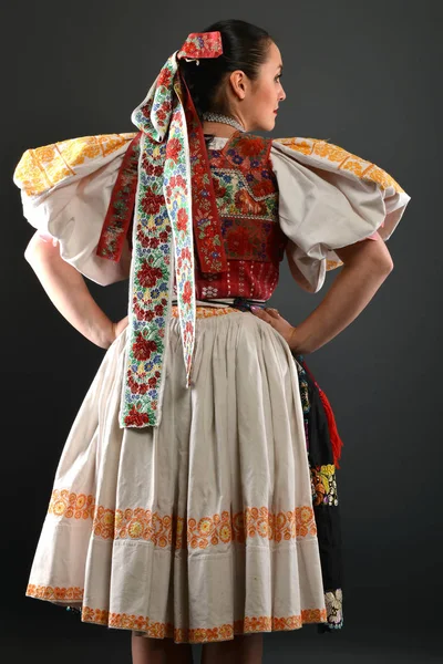 Szlovák folklór táncos — Stock Fotó