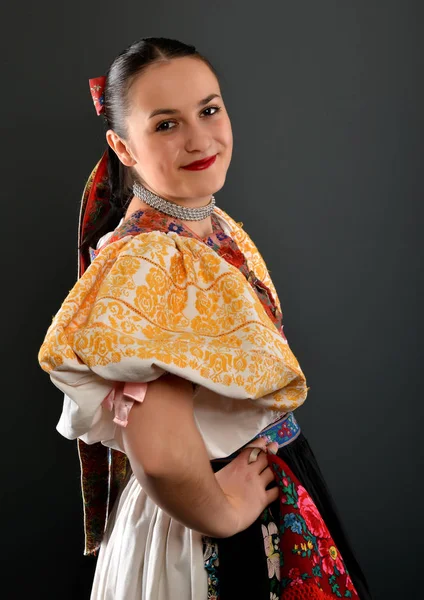 Szlovák folklór táncos — Stock Fotó
