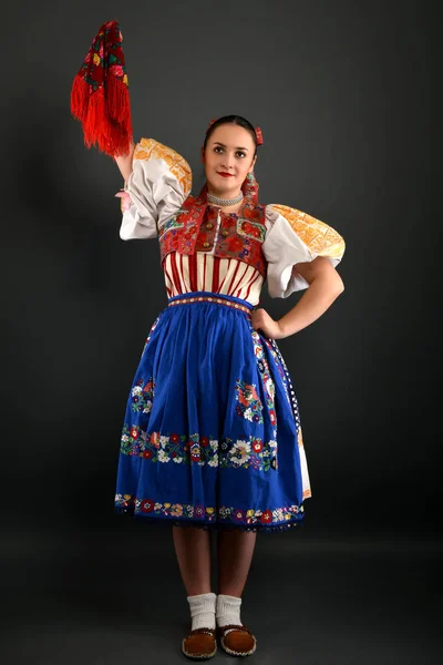 Slovakiska folklore kläder — Stockfoto