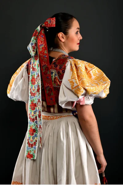 Słowackiego folkloru ubrania — Zdjęcie stockowe