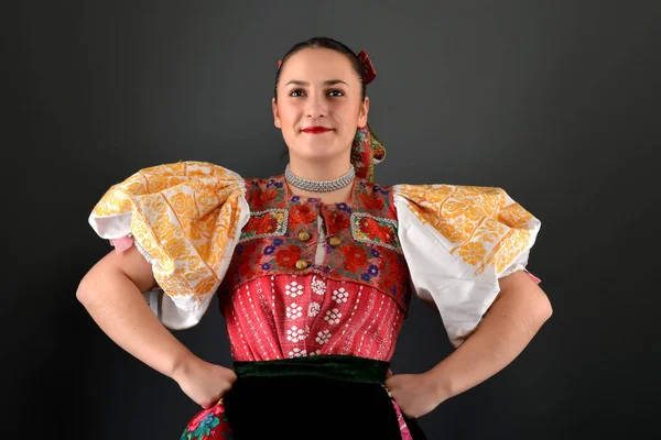 Slovakian folklore clothes — Stock Photo, Image