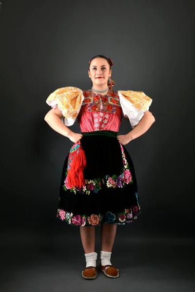 Slovakça folklor kıyafetleri — Stok fotoğraf
