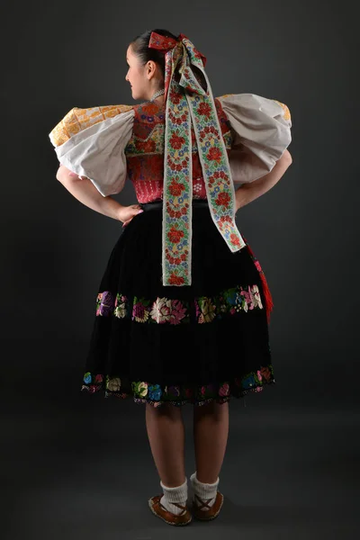 スロバキア語民俗服 — ストック写真